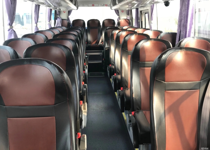 Seat Belts on the Bus Seats