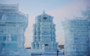 Large ice buildings