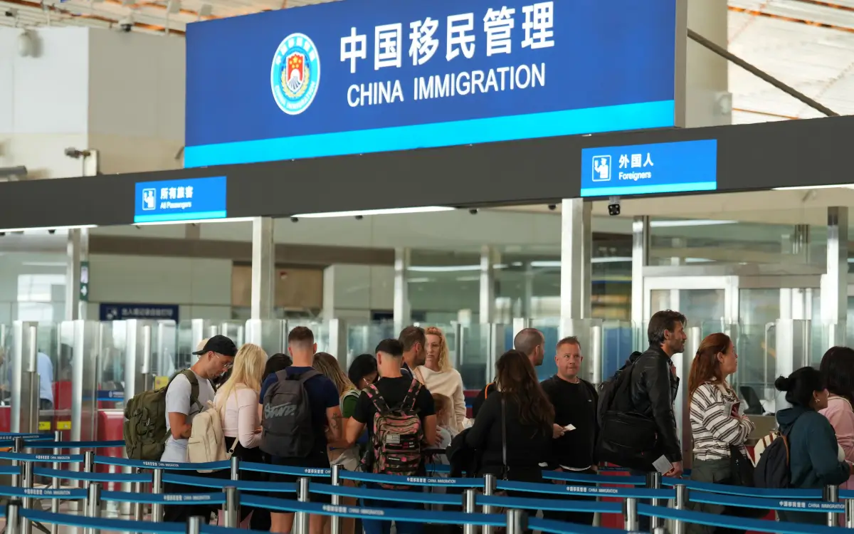 More international travelers traveling to China with the Visa-free policy